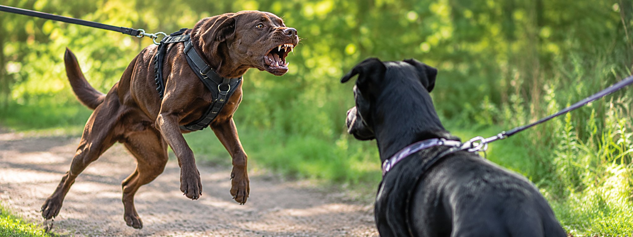 Leinenaggression beim Hund – Hundeschule Kynos Hund + Training in Holzkirchen